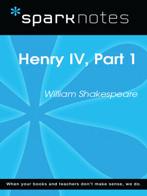 cover image of Henry IV, Part I (SparkNotes Literature Guide)